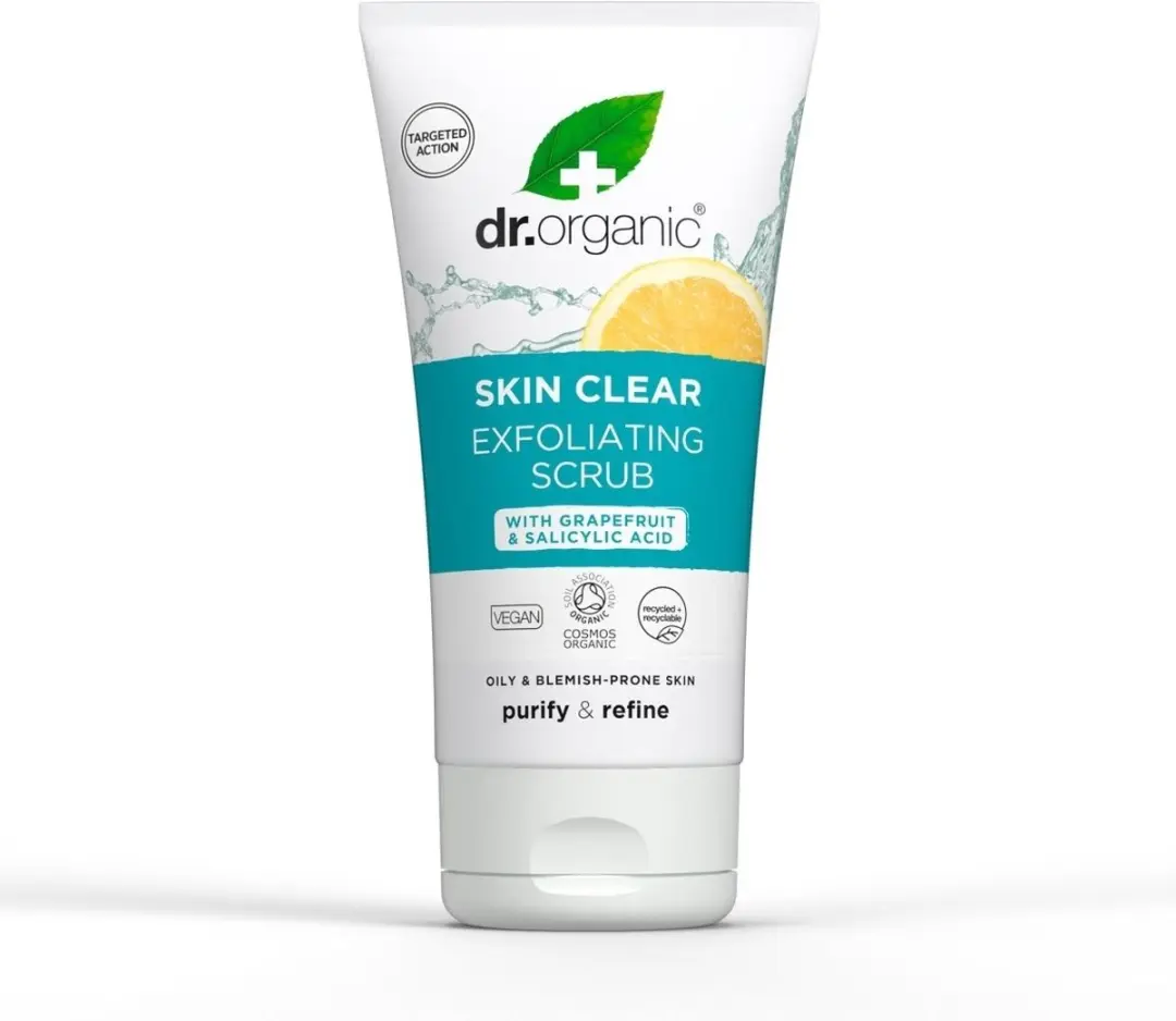 Dr. Organic Skin Clear Exfoliërende Scrub 150ml