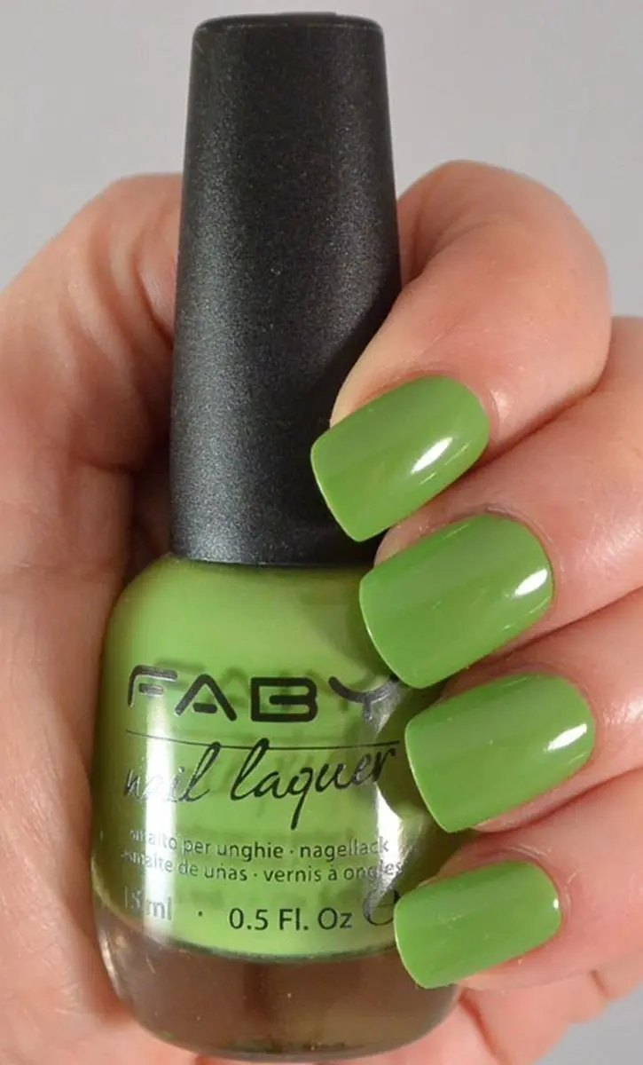 FABY Vegan Nagellak Groen - 15ml