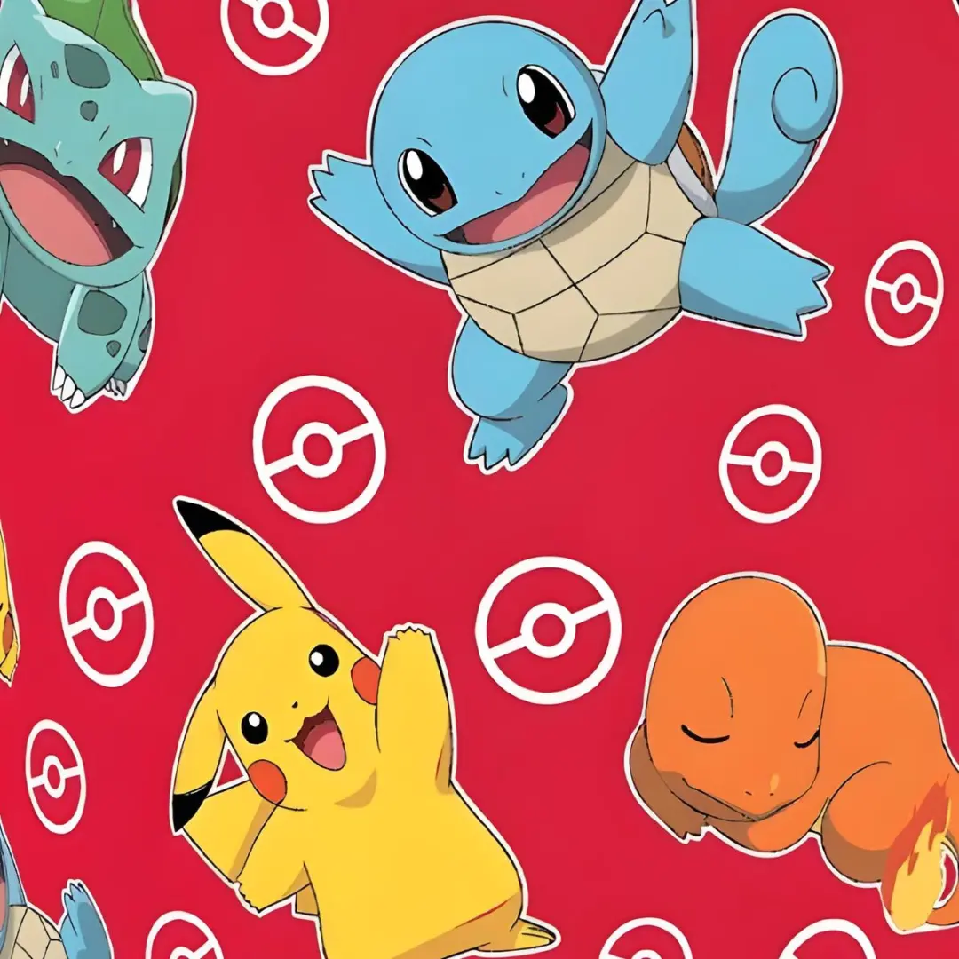 Pokémon Kinder Serviesset 6-delig - Kersenrood