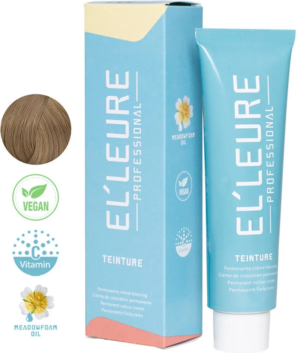 Elleure Haarverf 8.2 Licht Parelblond 100ml
