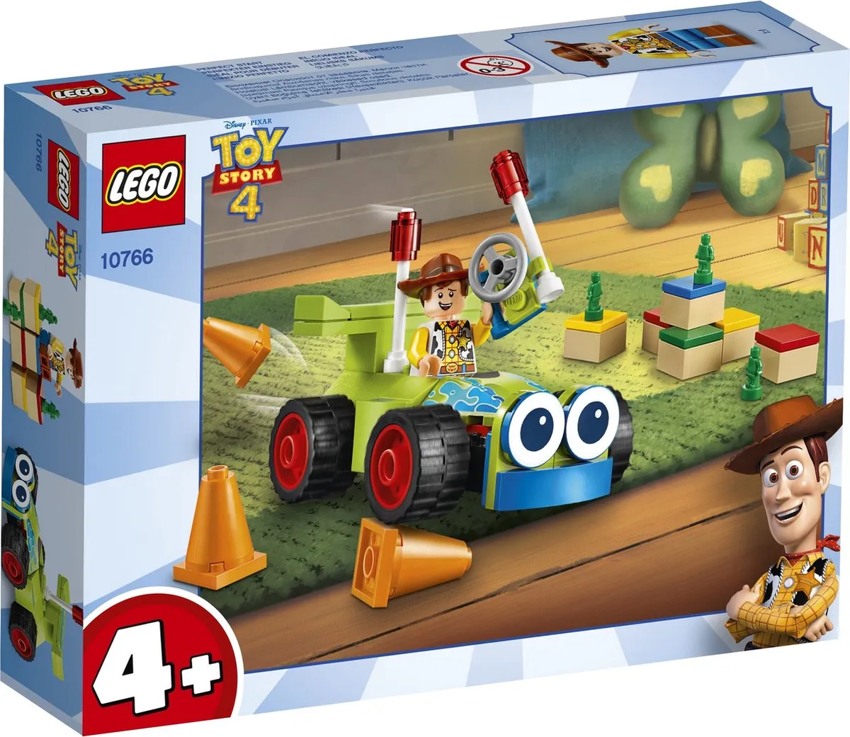 LEGO 4+ Toy Story Woody & RC 10766