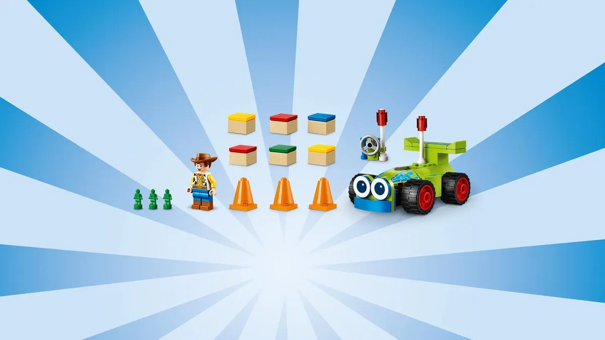 LEGO 4+ Toy Story Woody & RC 10766 - 69 Stukken - afbeelding 6 van 6