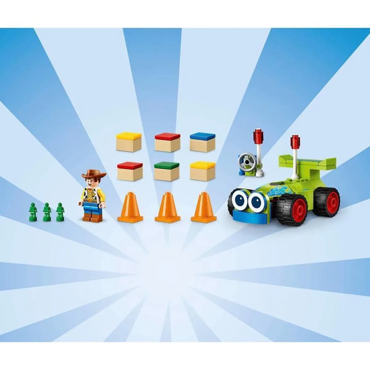 LEGO 4+ Toy Story Woody & RC 10766 - 69 Stukken