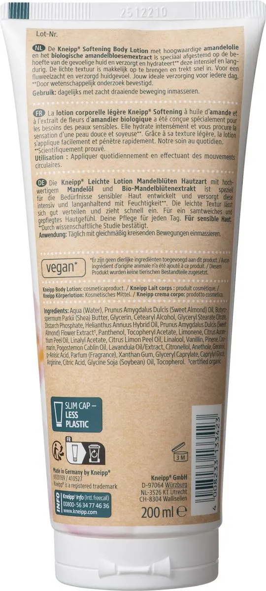 Kneipp Soft Skin Amandelbloesem Bodylotion 200ml