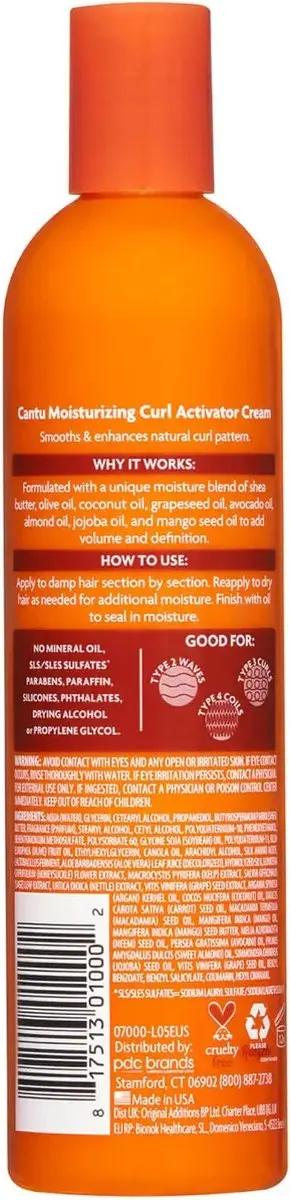 Cantu Moisturizing Curl Activator Haarcreme 355ml