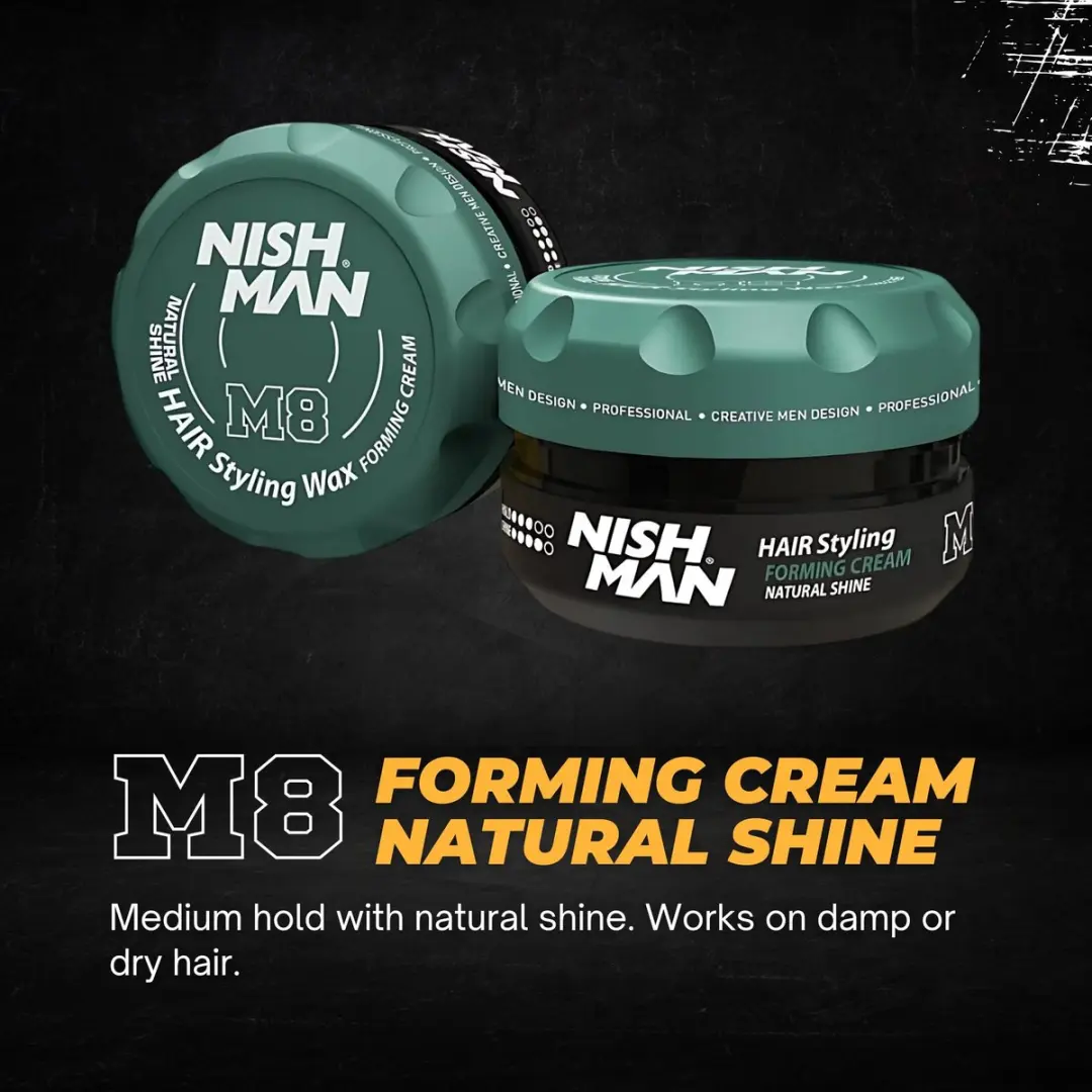 Nishman Hair Styling Wax M8 - 100ml