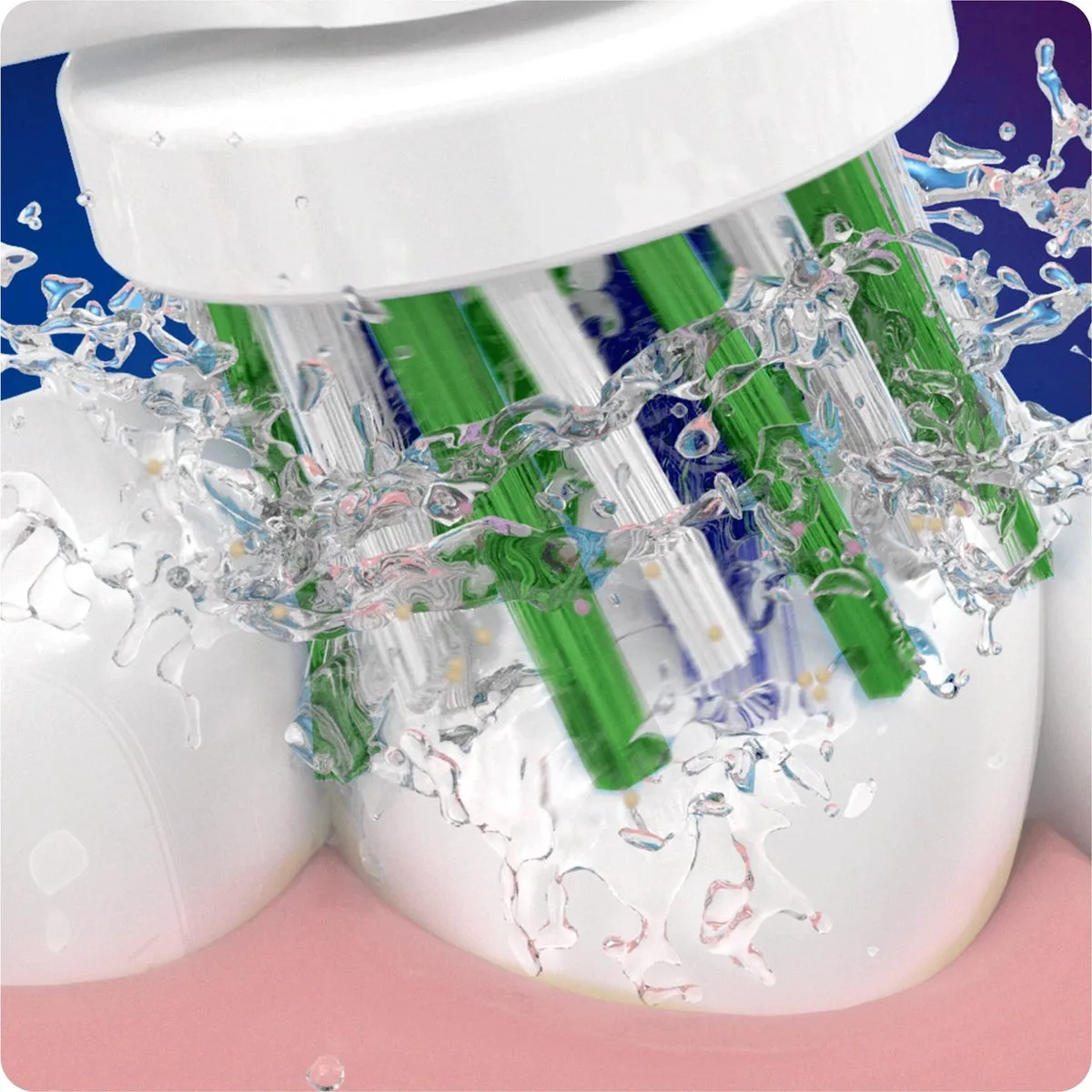 Oral-B CrossAction Opzetborstels - 2 Stuks