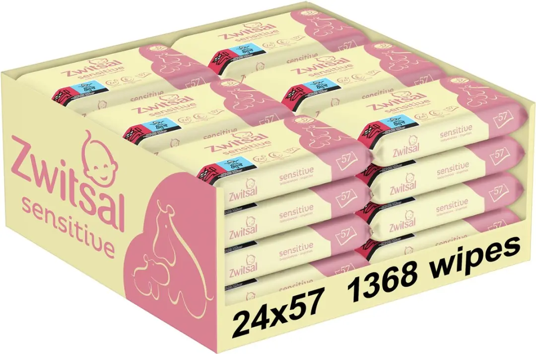 Zwitsal Sensitive Billendoekjes 1368 Stuks