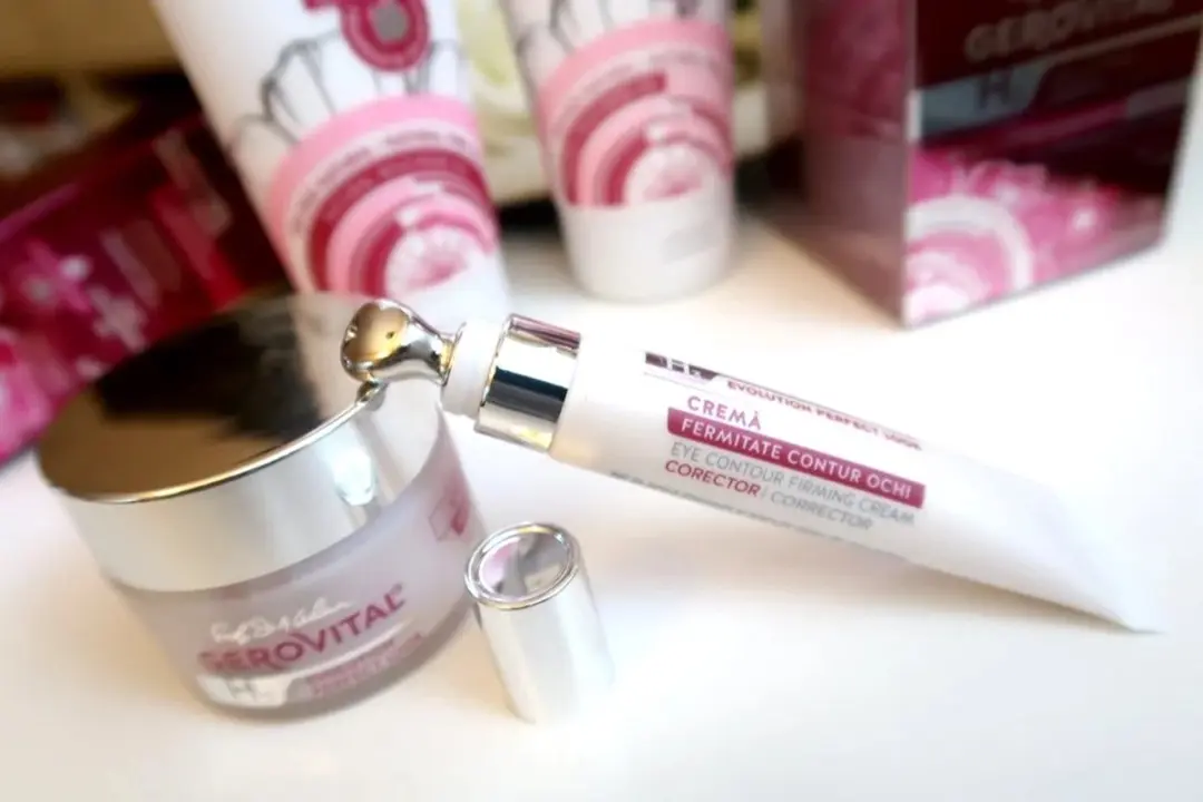 Gerovital Perfect Look Oogcrème 15ml - 4D Hyaluron & Wilde Rozenolie