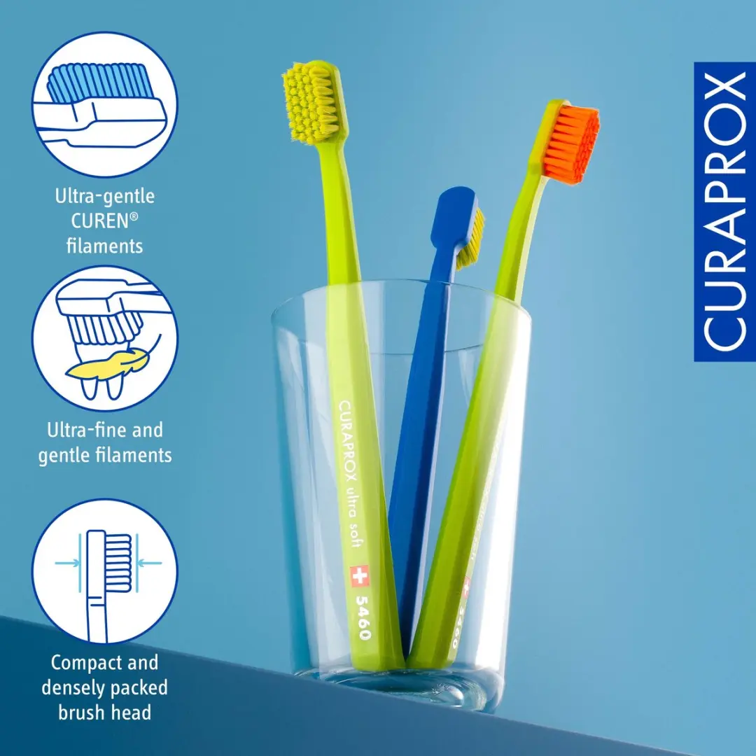 Curaprox Ultra Soft Tandenborstel 5460 - 3 Stuks