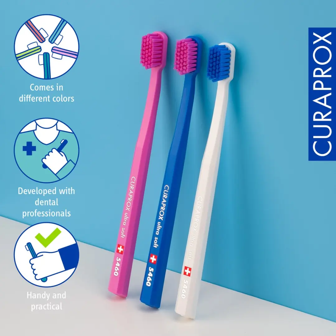Curaprox Ultra Soft Tandenborstel 5460 - 3 Stuks