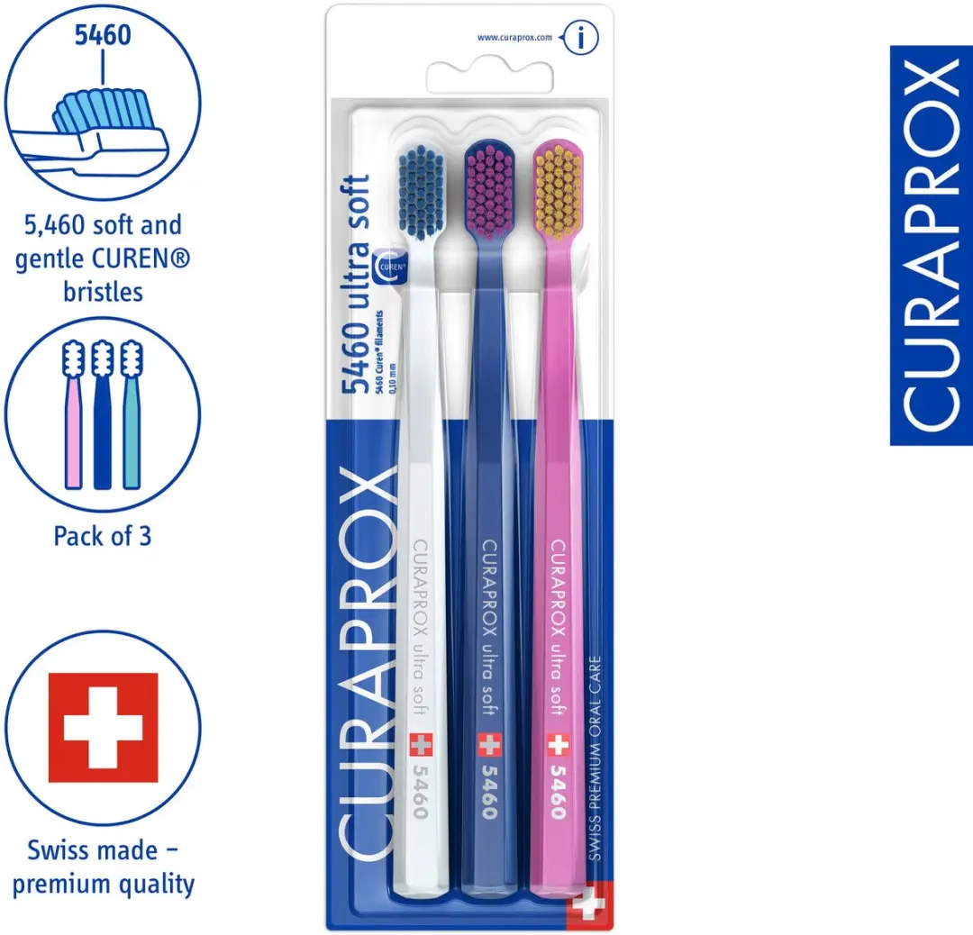 Curaprox Ultra Soft Tandenborstel 5460 - 3 Stuks