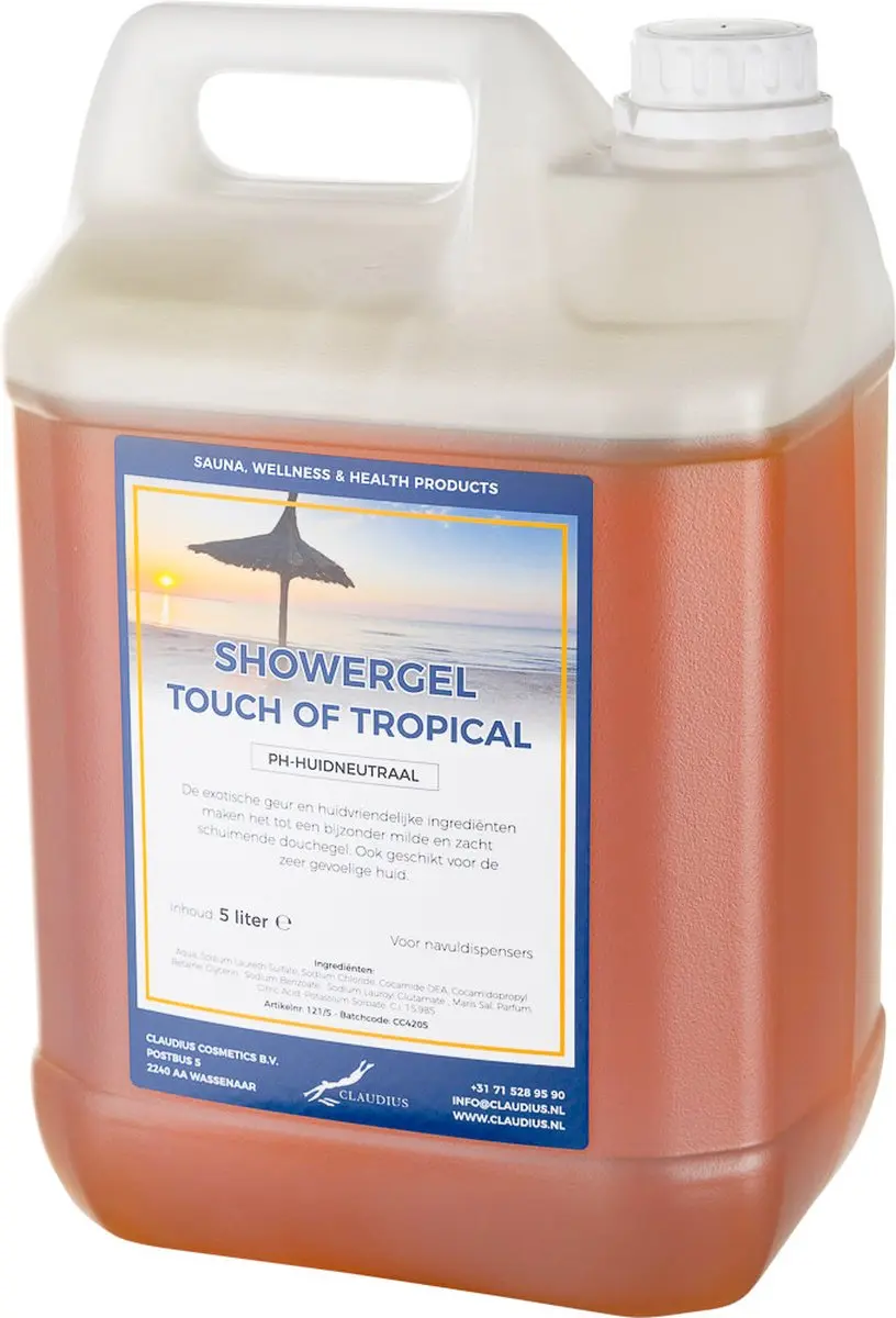 Splashbox Cosmetics Touch Of Tropical Douchegel 5L