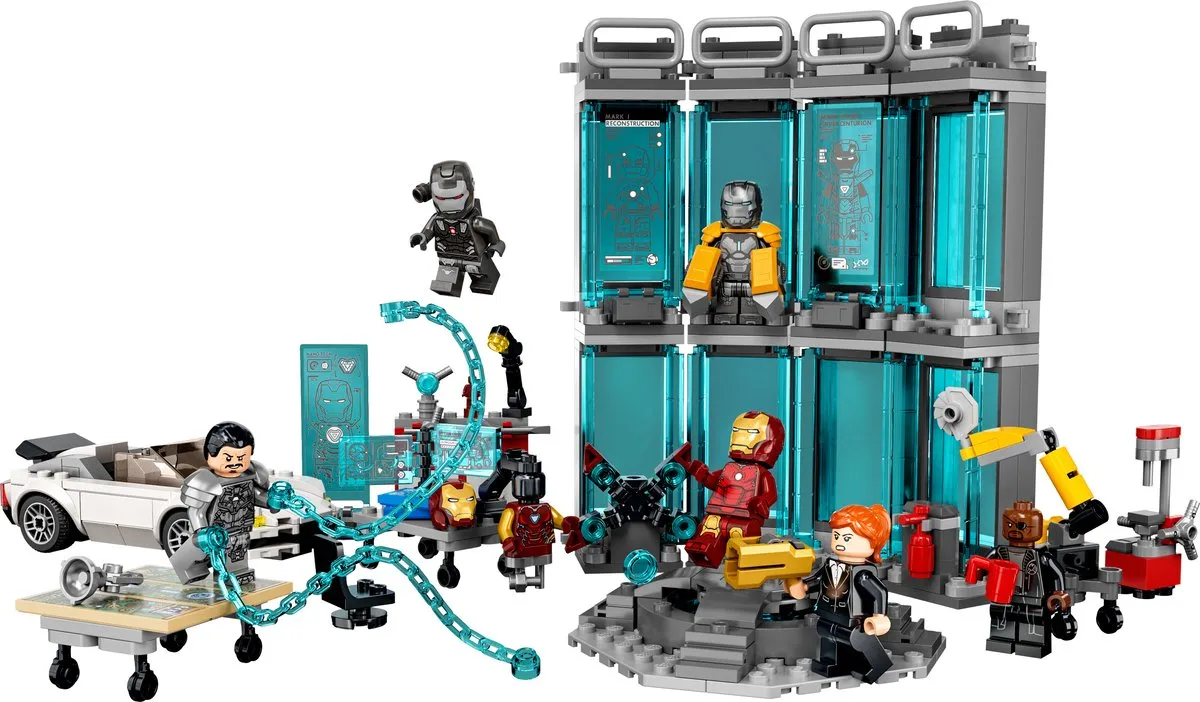 LEGO Marvel Iron Man Wapenkamer 76216