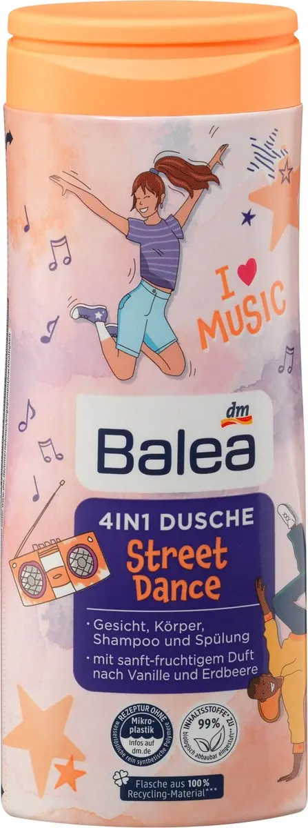 Balea Kinderdouchegel Street Dance 300ml