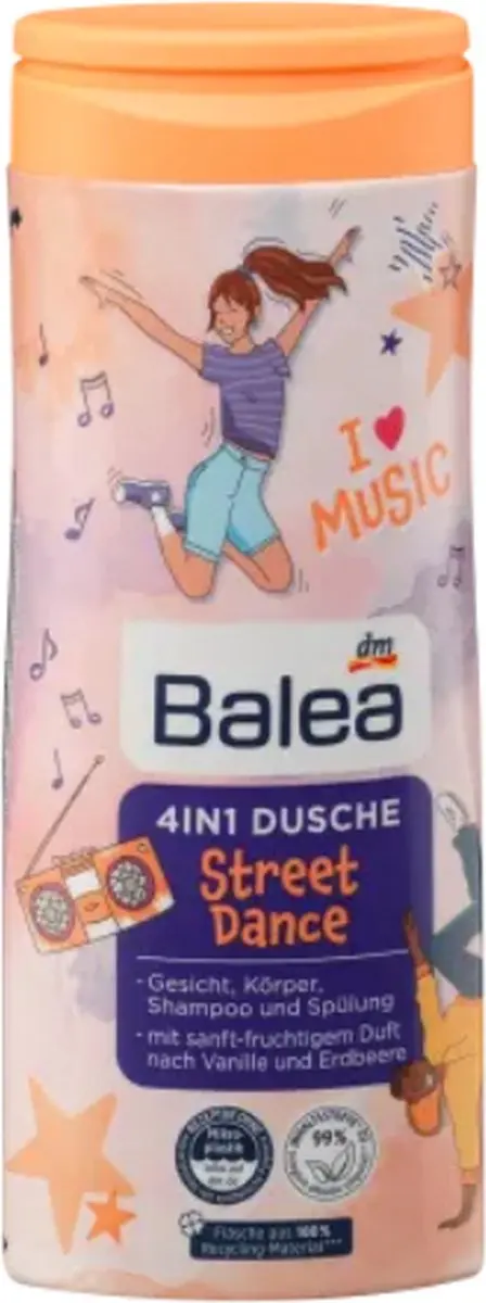 Balea Kinderdouchegel Street Dance 300ml