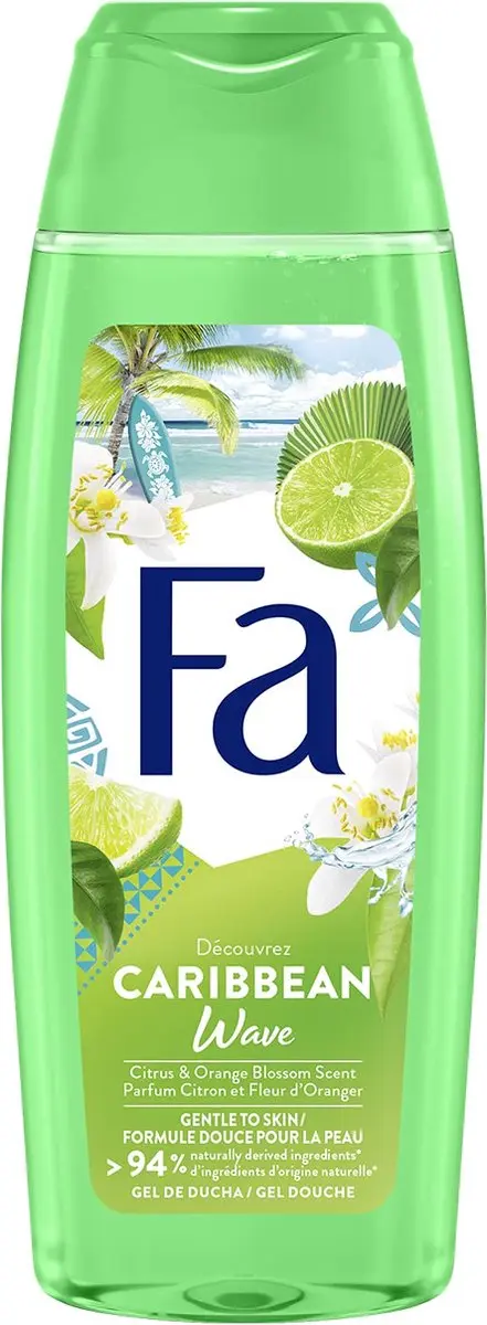 Fa Douchegel Caribbean Wave - 6x 250ml