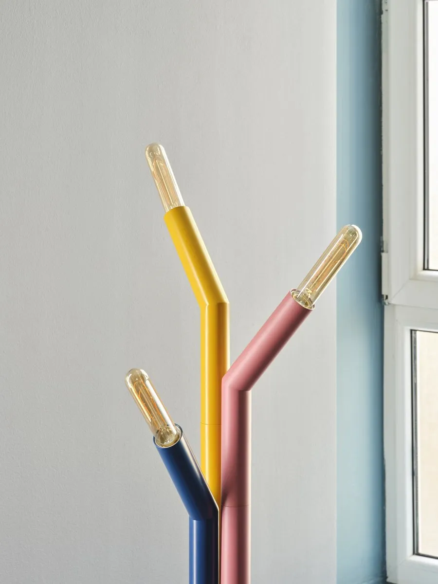 LEDVANCE Decor Straw Vloerlamp 3XE27 - Meerkleurig