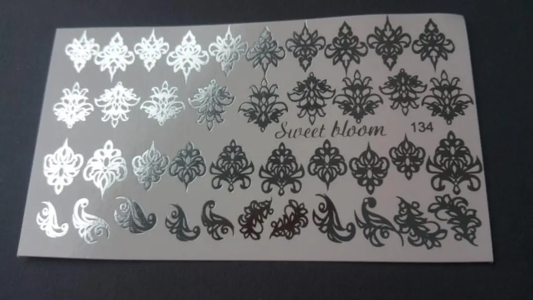Korneliya Folie Decal 134 Zilver