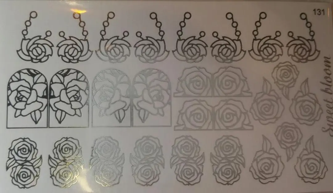 Korneliya Folie Decal 134 Zilver