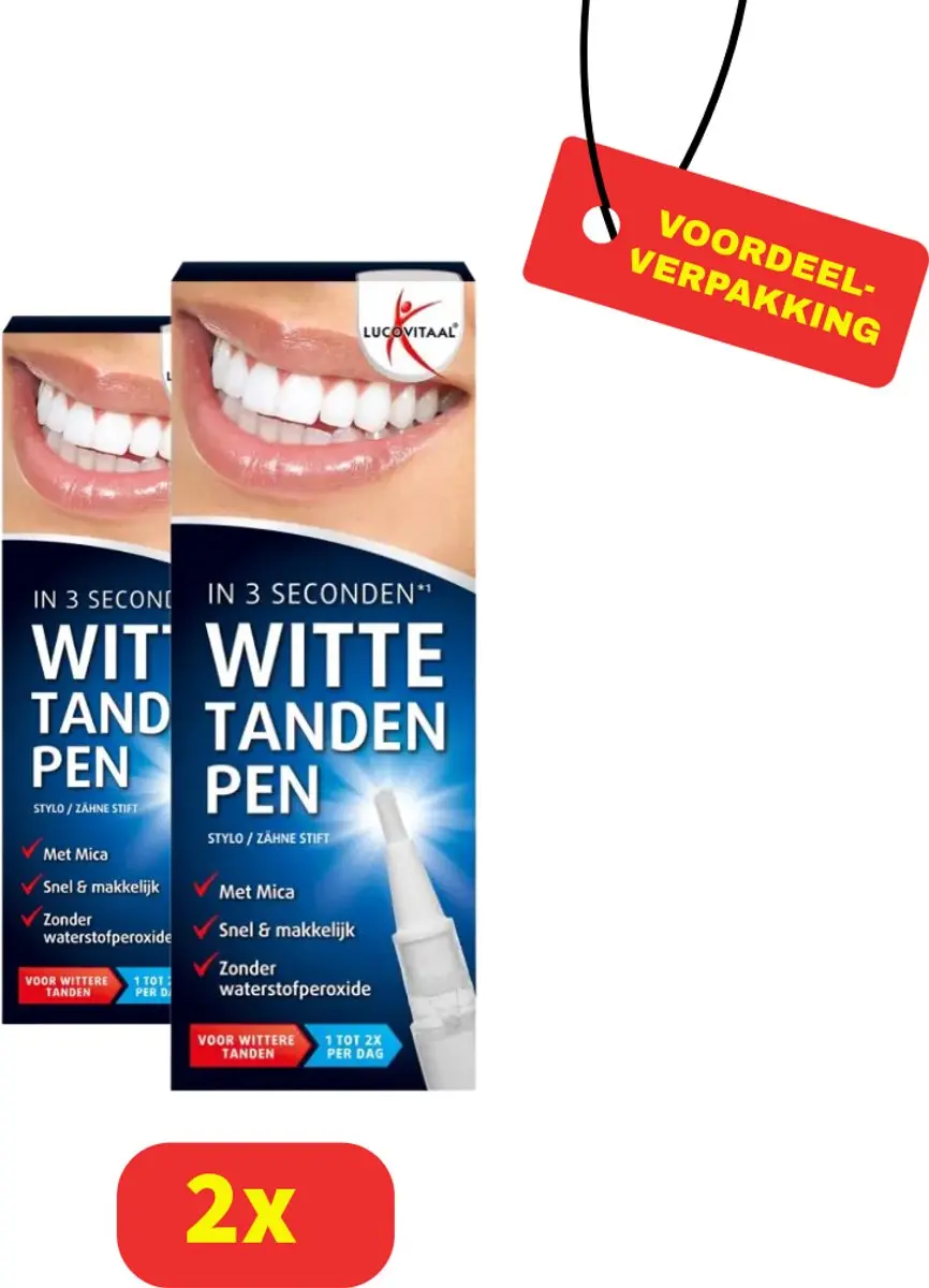 Lucovitaal Witte Tanden Pen