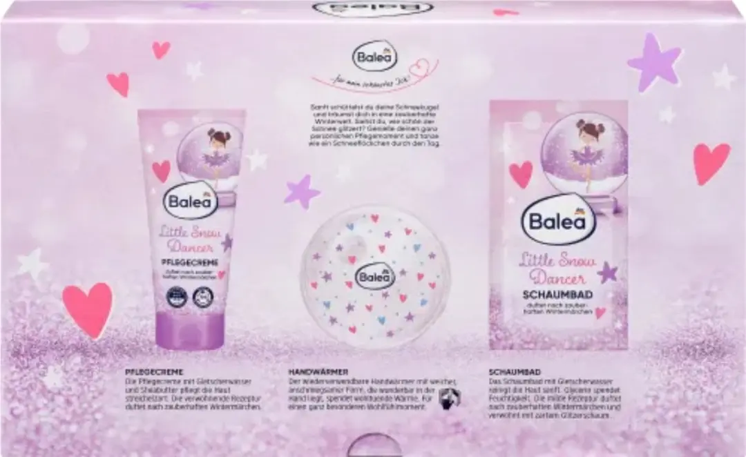 Balea Little Snow Dancer Kerst Geschenkset - 3-delig