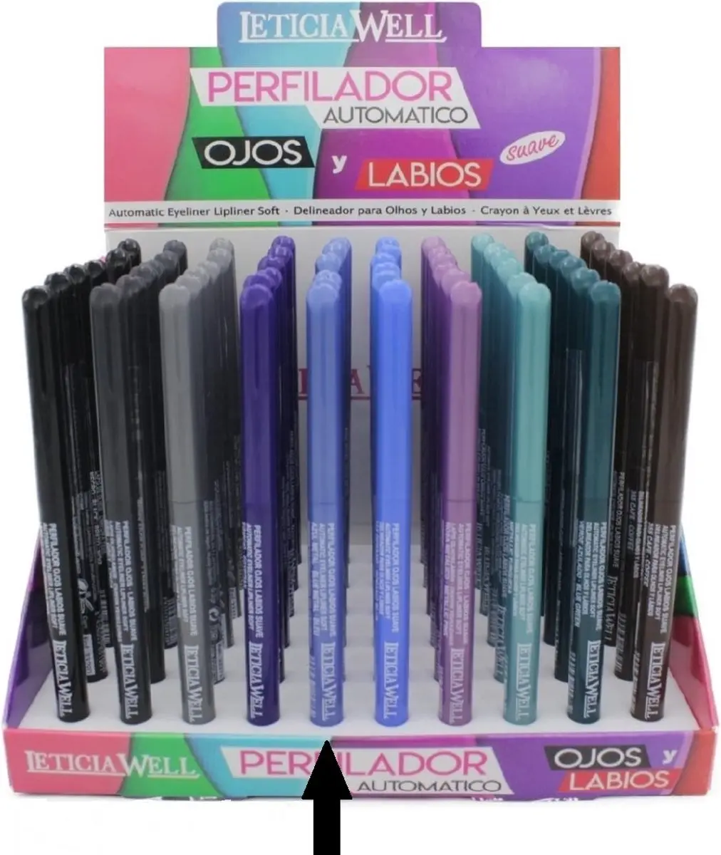 LETICIA WELL Blauw Metallic Potlood 33359 - Oog-/Lippenpotlood