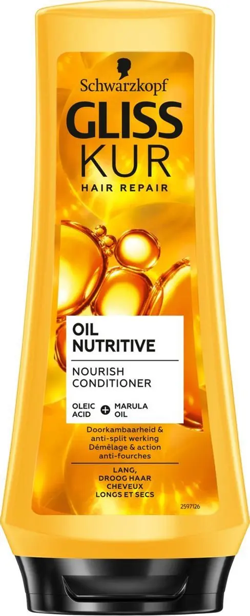 Gliss Kur Oil Nutritive Conditioner 6x200ml