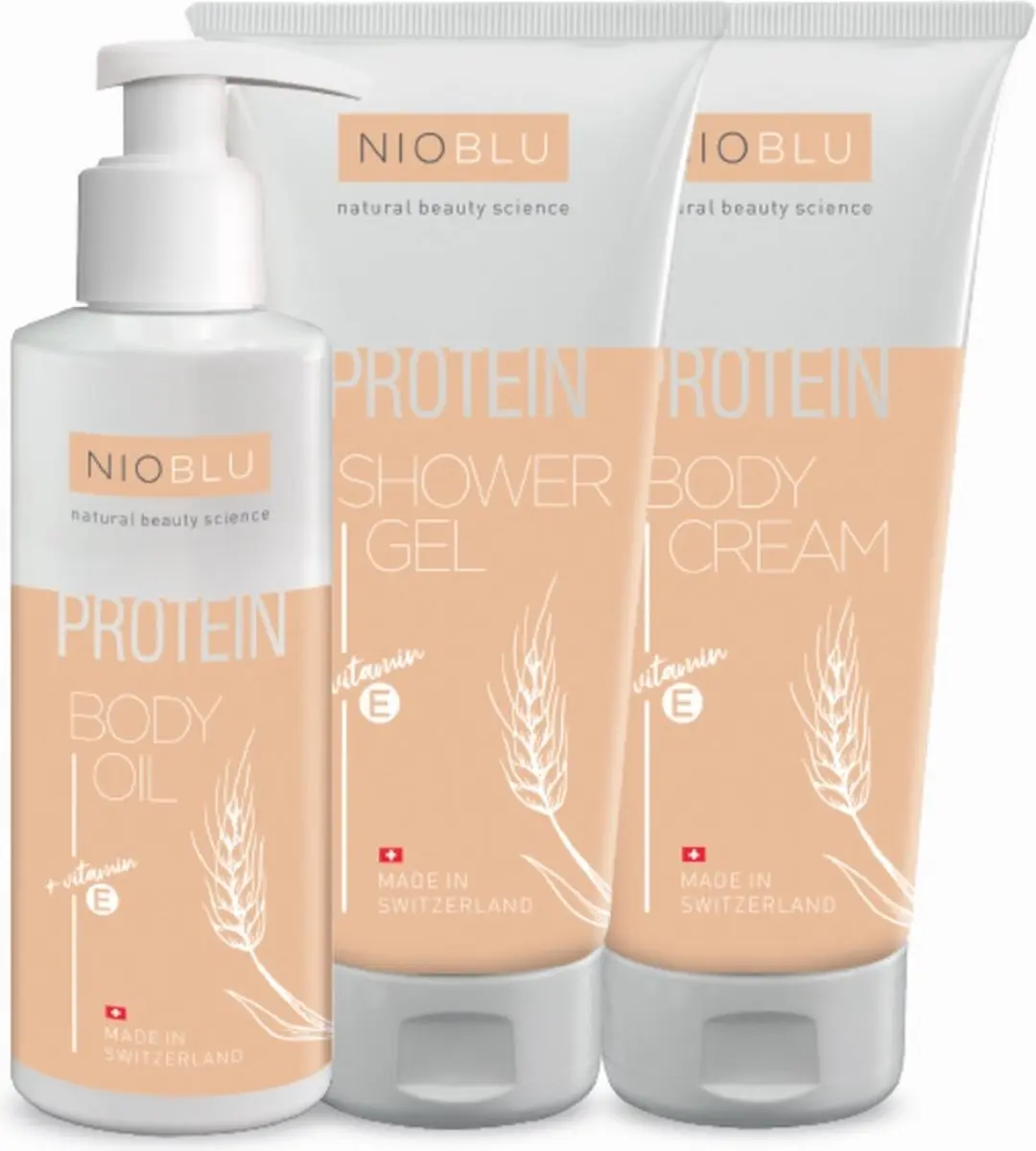 Nioblu Protein Bodycare Set