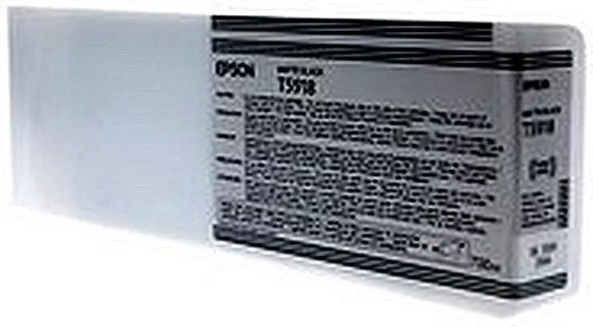 Epson T5918 Inktcartridge Foto Mat Zwart - 700ml