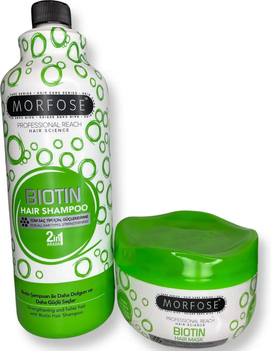 Morfose Biotine Shampoo & Haarmasker