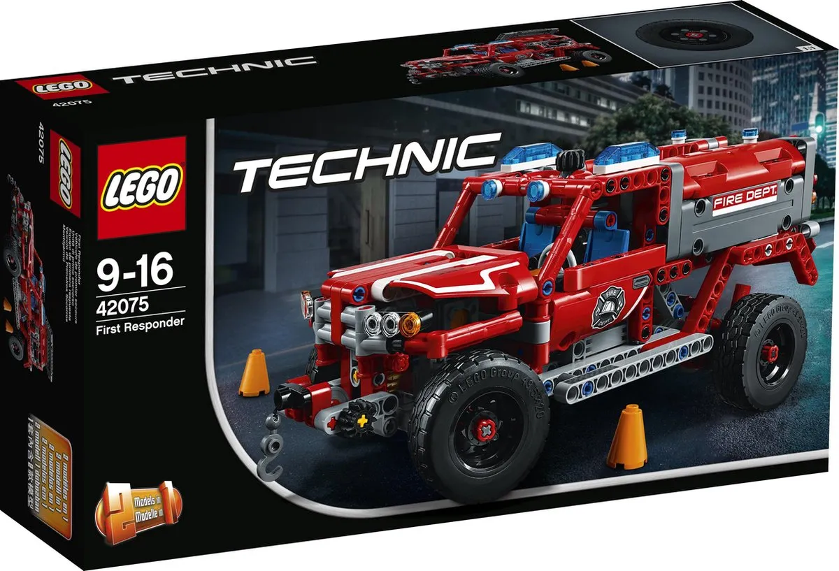 LEGO Technic Eerste Hulp 42075 - 513 Stukken