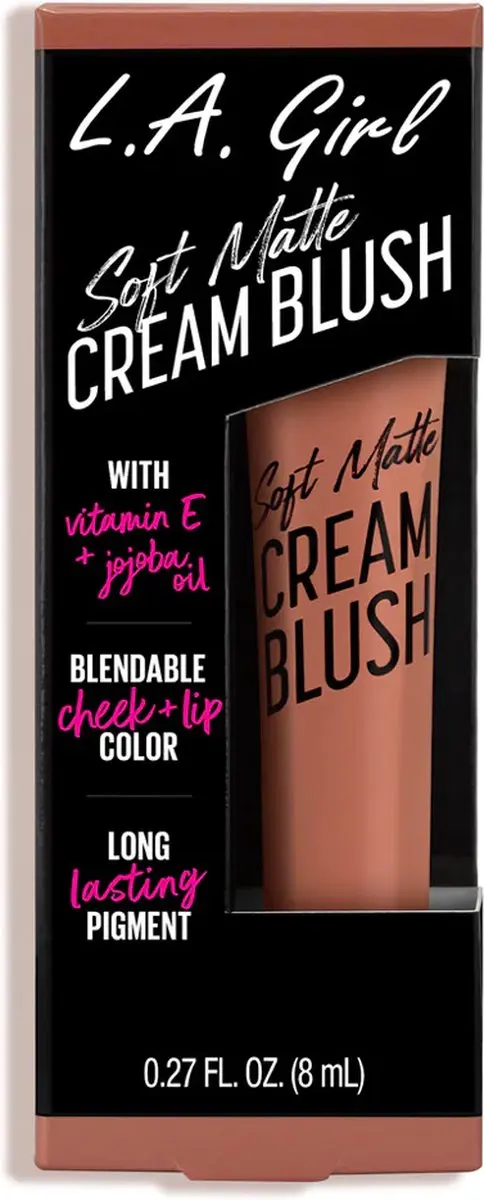 L.A. Girl Soft Matte Cream Blush Grace Roze 8ml