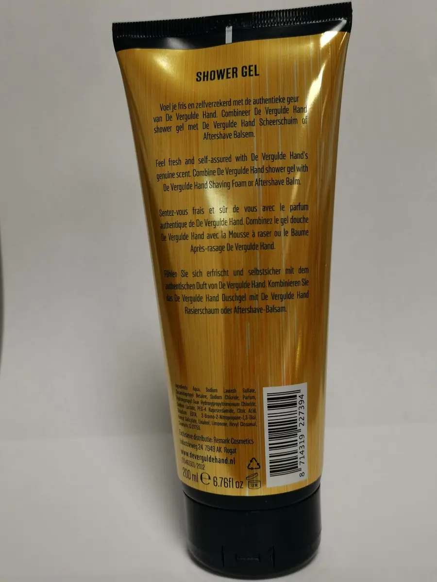 Vergulde Hand Shower Gel 200ml