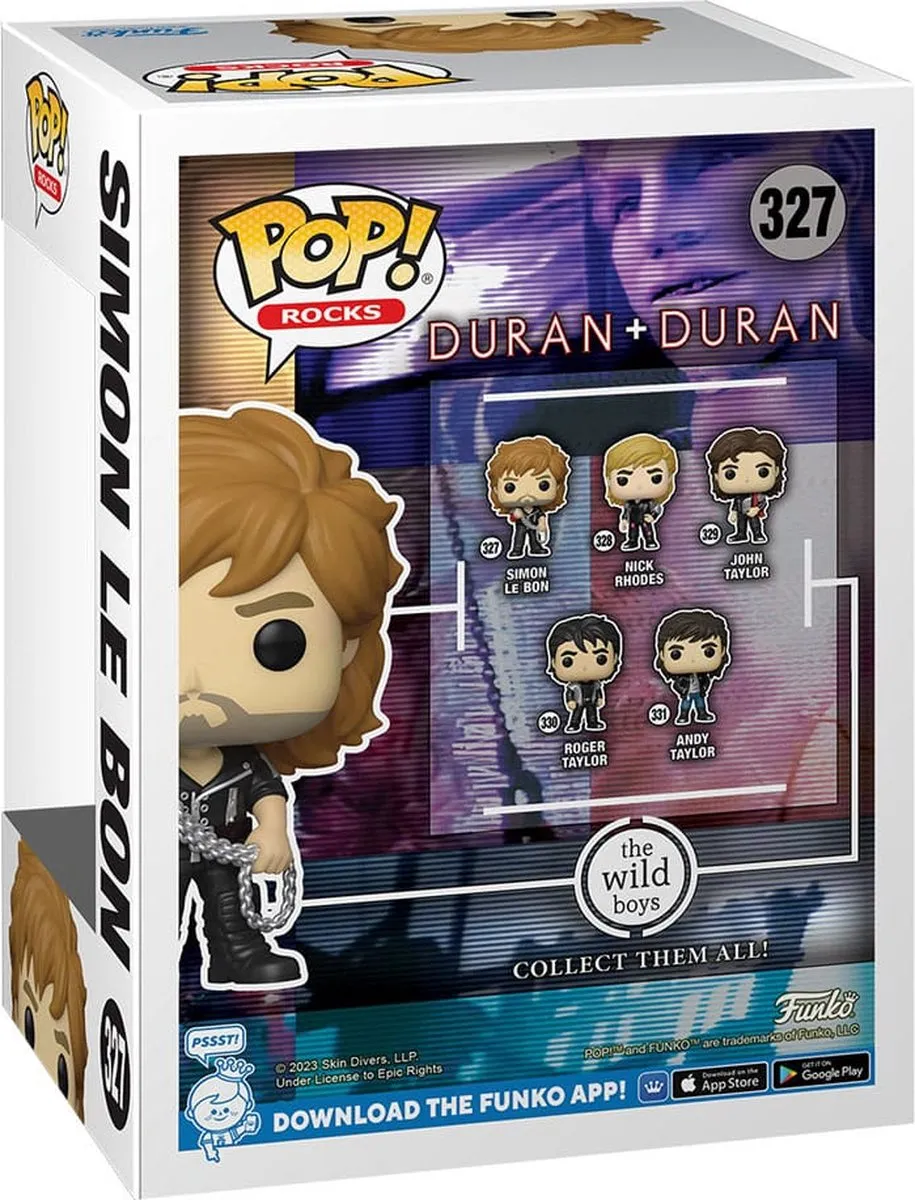 Funko POP! Rocks Duran Duran Wild Boys Simon