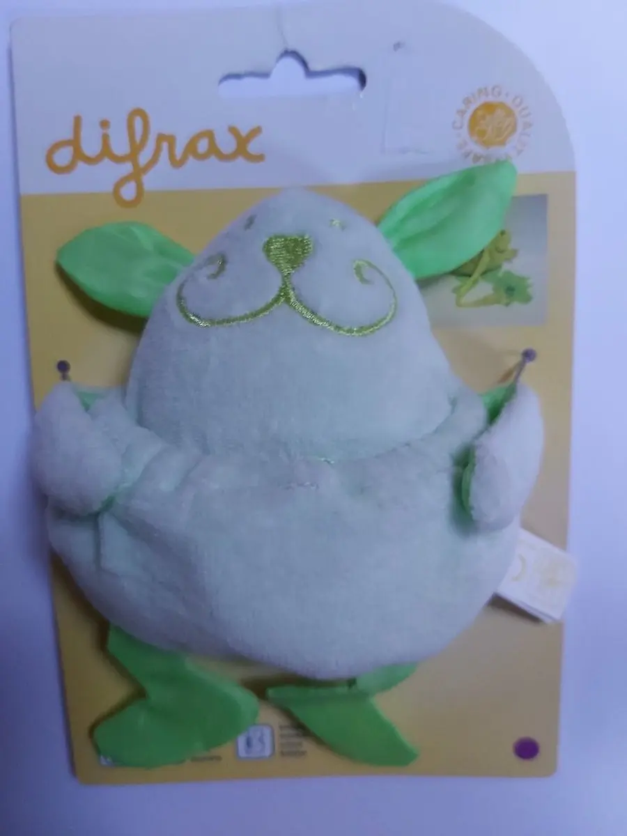 Difrax Pluche Fopspeenhouder Diertje Groen