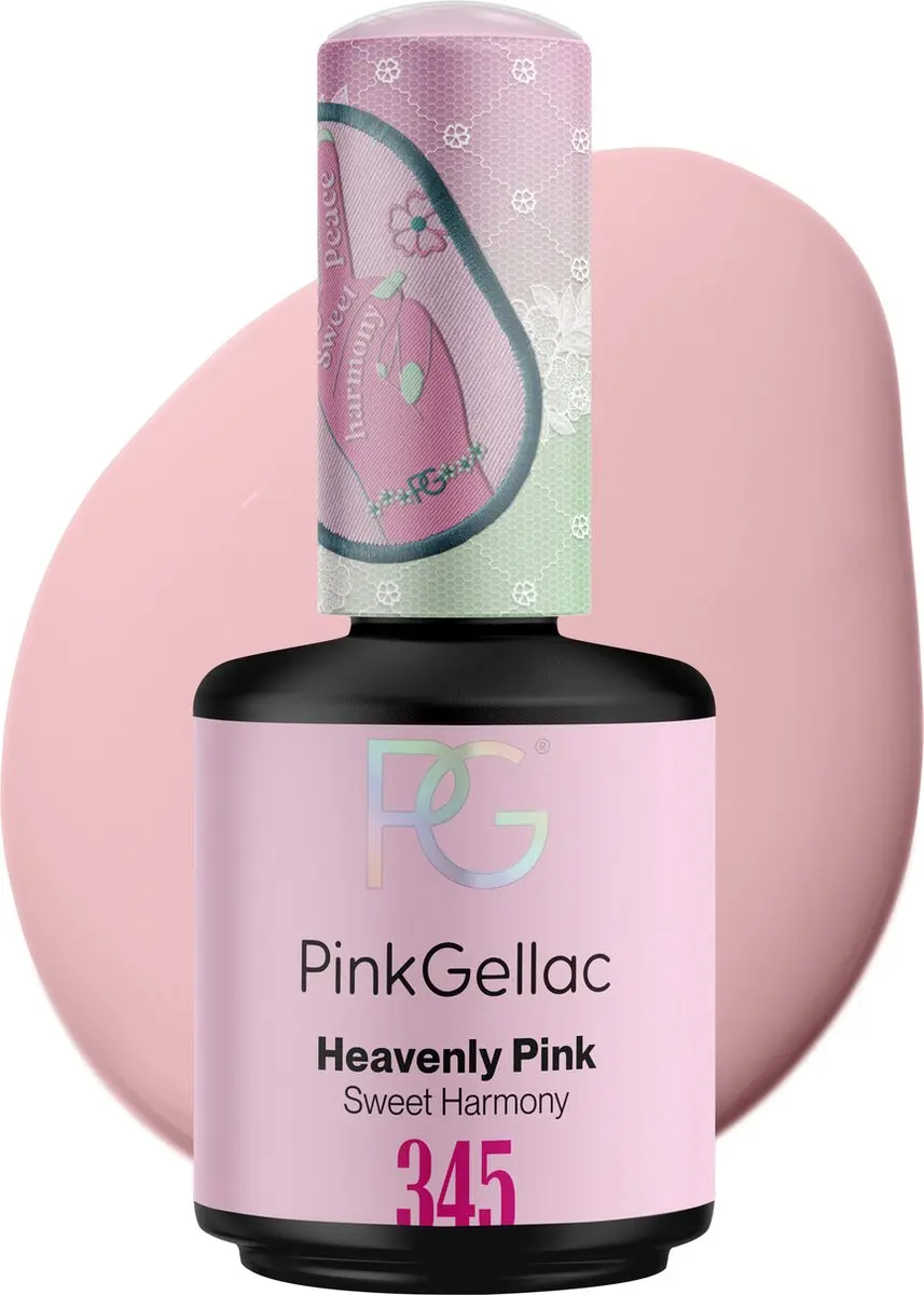 Pink Gellac Heavenly Pink 345 Gellak 15ml