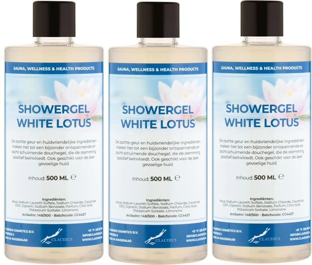 Splashbox Cosmetics White Lotus Douchegel