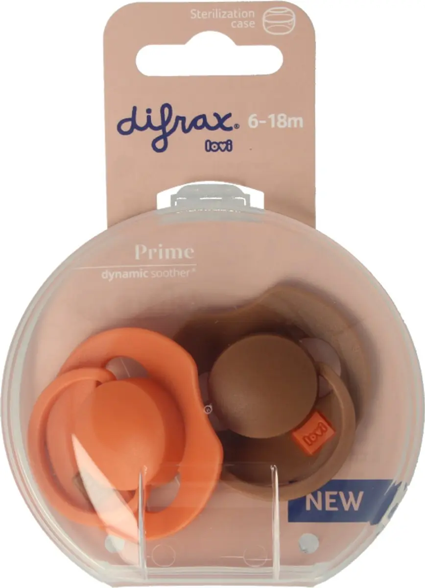 Difrax Fopspeen Prime 6-18 Maanden