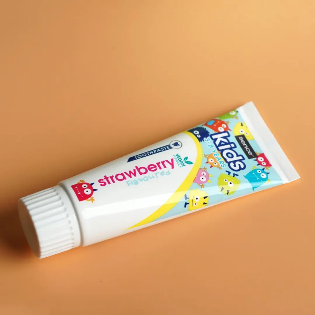 Sence Tandpasta Kids Aardbei 300ml - 4 Stuks