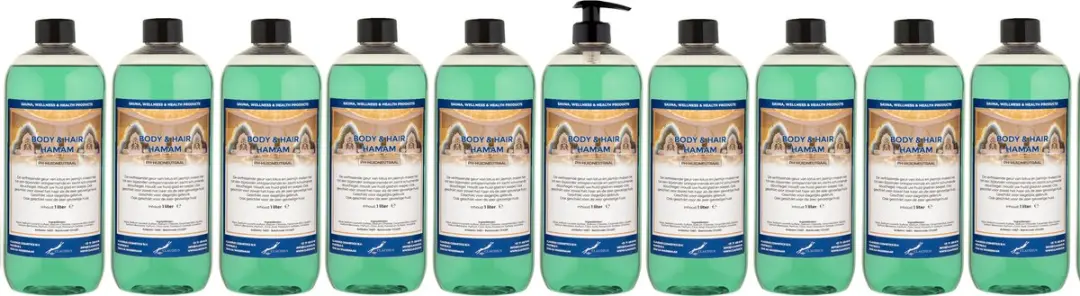 Splashbox Cosmetics Body & Hair Hamam 1L