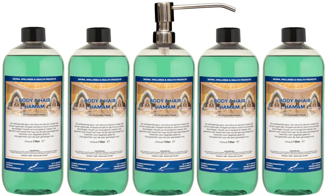 Splashbox Cosmetics Body & Hair Hamam 1L
