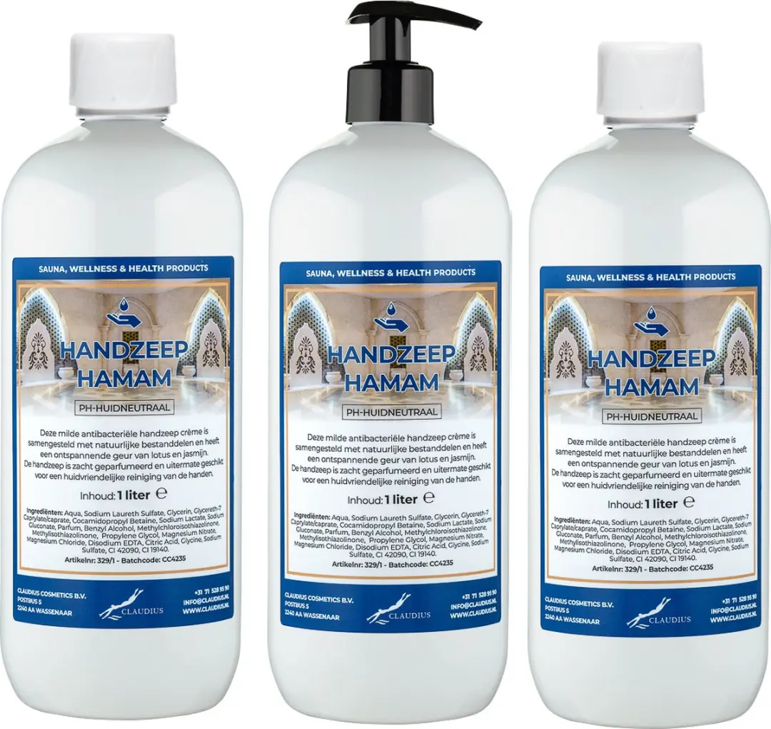 Splashbox Cosmetics Handzeep Hamam 1L