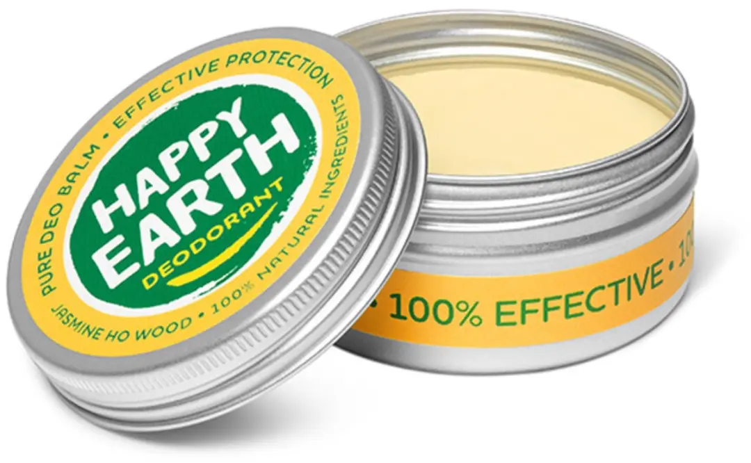 Happy Earth Jasmine Ho Wood Deodorant Balm 6x45g