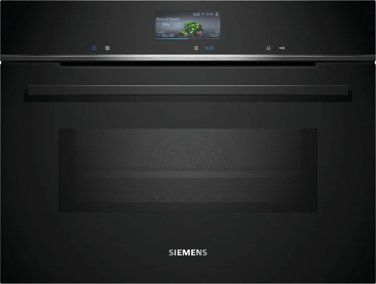 Siemens iQ700 CM736GAB1 Compacte Inbouw Oven met Magnetron 60cm