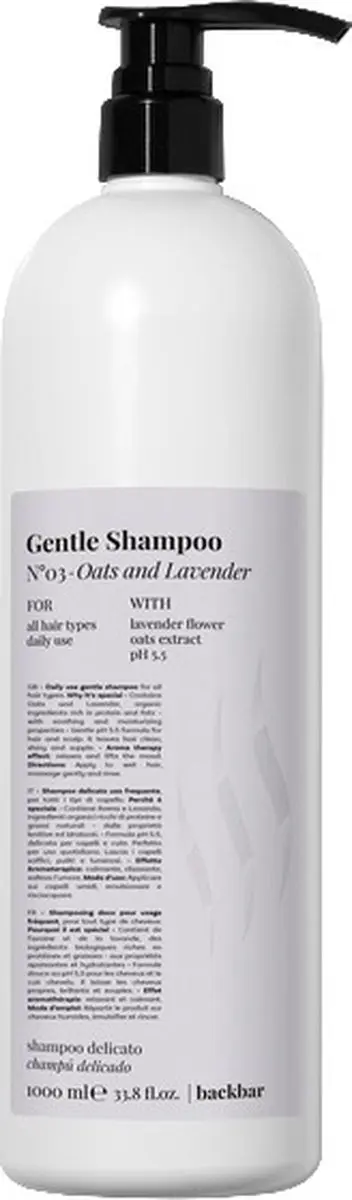 Farmavita Back Bar Nº03 Haver Lavendel Shampoo 1000ml