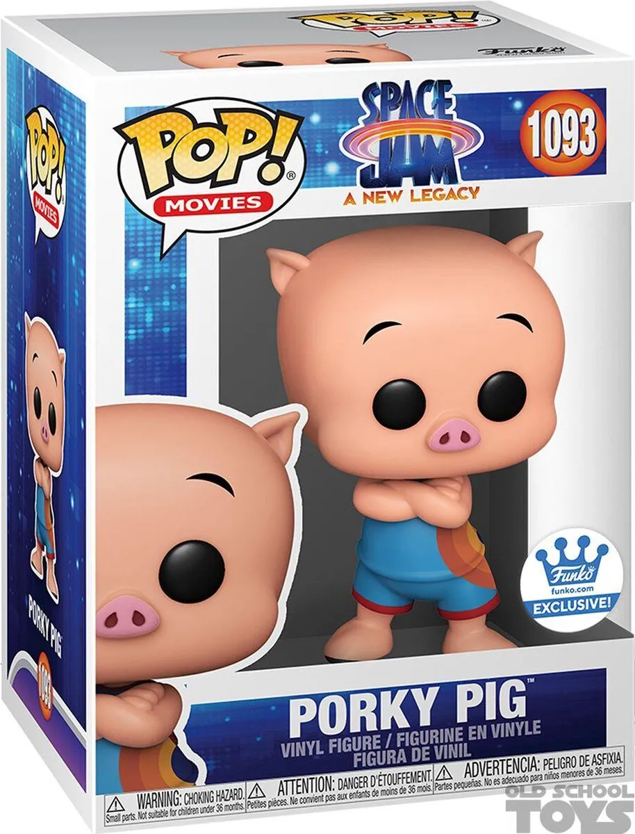 Funko POP! Movies Space Jam 2 Porky Pig - 1093 - Multicolor - afbeelding 2 van 3