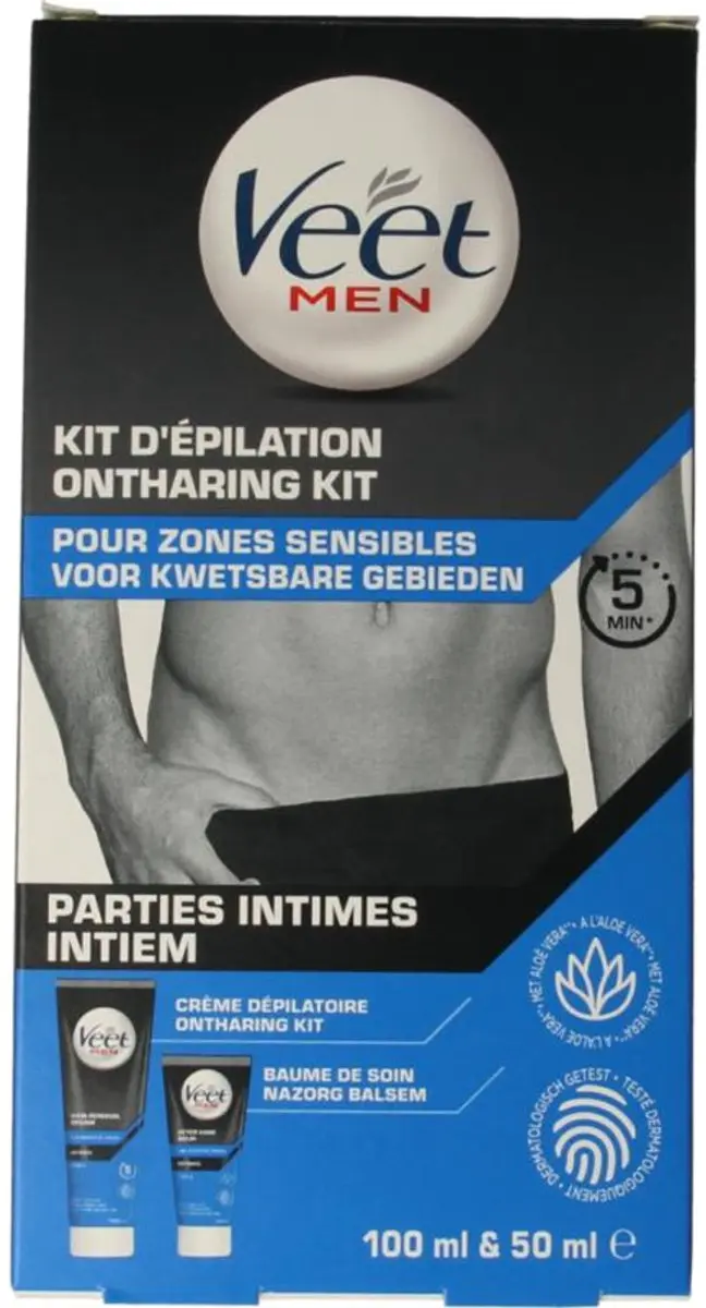 Veet Men Ontharingskit Intieme Delen