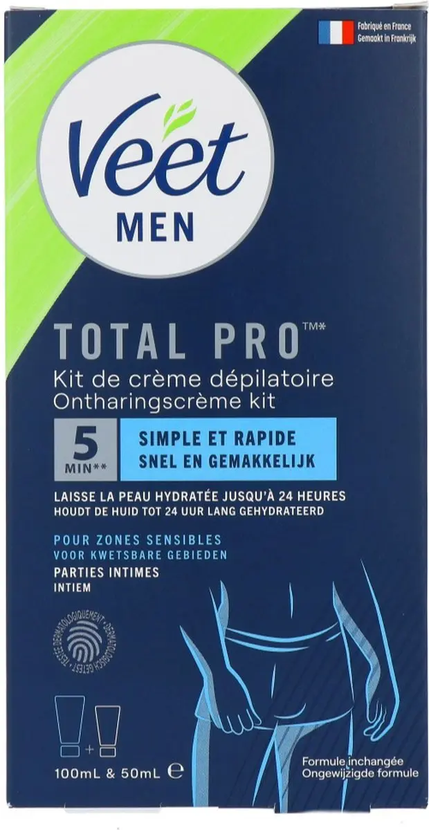 Veet Men Ontharingskit Intieme Delen - 150ml (2x) - afbeelding 6 van 6