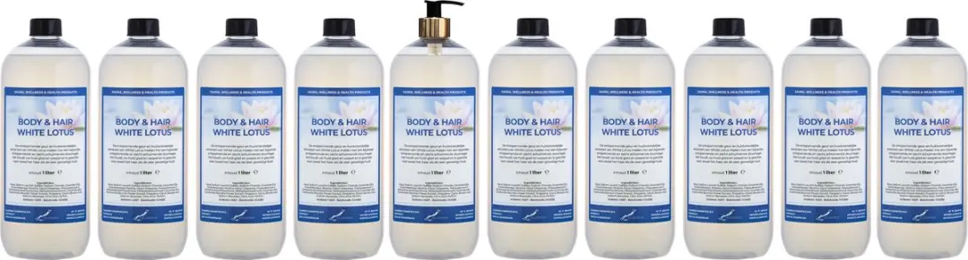 Splashbox Cosmetics Body & Hair White Lotus 1L